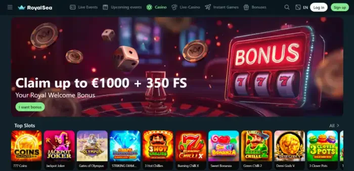 A Royalsea Casino nyerőgép-katalógusa – szűrők, kategóriák és népszerű slotok listája
